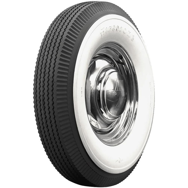 700-16 Firestone Bias Ply with 4 Whitewall in Tires & Rims in Alberta