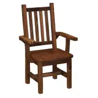 Fireside Lodge Prairie Solid Wood Dining Chair