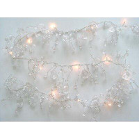 The Party Aisle™ 6' White Crystal Novelty Garland