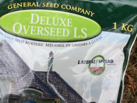 Grass seed mix for overseeding, the best for Canadian climate. Contains patented LS Perennial Ryegrass. Various packages