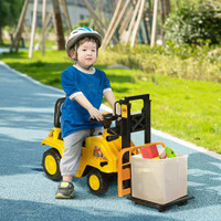 Kids Ride-on Construction Car 33.9" x 10.8" x 18.7" Yellow