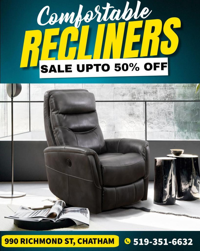 Comfortable Recliners on Discount! Brand New Recliners!! in Chairs & Recliners in Toronto (GTA) - Image 3