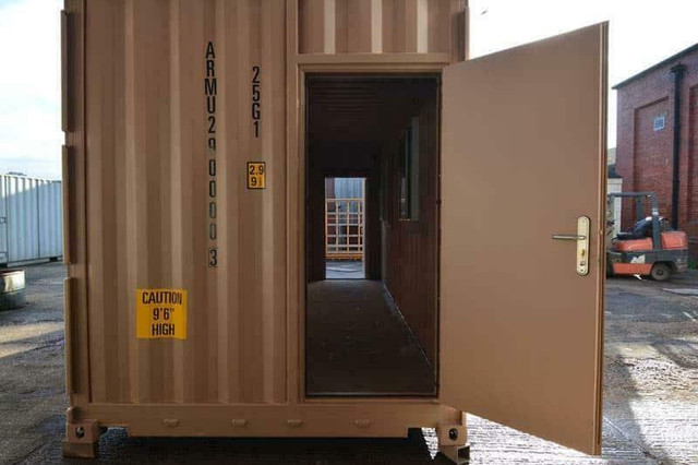 Pre-Hung Shipping Container Man Doors for Sea-Cans $875 in Storage Containers in Alberta - Image 3