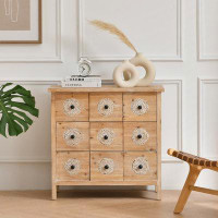 Bungalow Rose Solid Wood Accent Chest