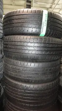 225 65 17 4 Continental CrossContact Used A/S Tires With 75% Tread Left