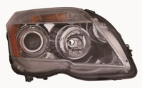Head Lamp Passenger Side Mercedes Glk350 2010-2012 Halogen Capa , Mb2503188C