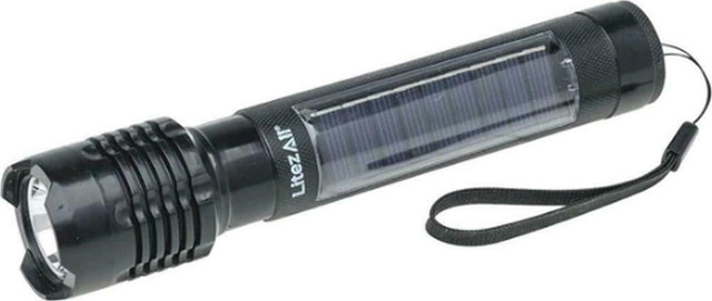LITEZALL® SOLAR-POWERED FLASHLIGHT NO BATTERIES NEEDED! -- Competitor price $50.33 -- Our price only $14.95! in Fishing, Camping & Outdoors - Image 4