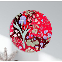 UniQstiQ Cercles en acrylique en miroir Meadow Flowers