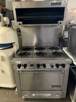 Garland Heavy Duty 6  burner gas stove / Garland 10 burner electric range stove  *90 day warranty Guelph Ontario Preview