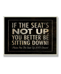 'If the Seat's' Wall Art Stupell Industries