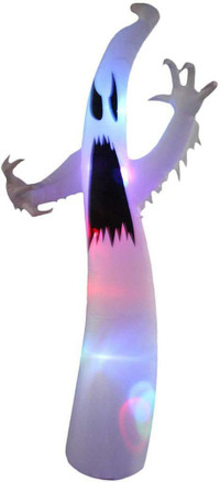 NEW 12 FT INFLATABLE HALLOWEEN GHOST & COLOR CHANGING H1504A
