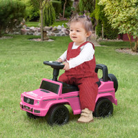 Kids Sliding Car 24.6"x 11.2"x 17.7" Pink
