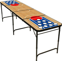 NEW 8 FT FOLDING BEER PONG TABLE HLGB002