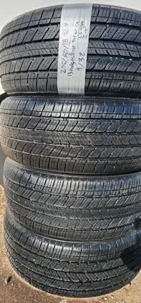 215/50/18 4 pneus été Bridgestone comme neufs 790$ installer