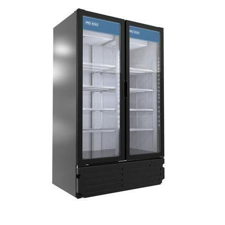 Pro-Kold Double Door 54 Wide Display Refrigerator in Other Business & Industrial - Image 3