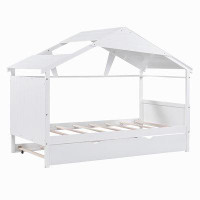 Harper Orchard House Bed with Trundle and Storage