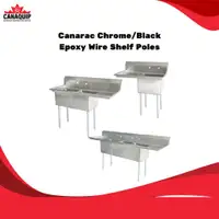 BRAND NEW STAINLESS STEEL SALE Work Tables/Sinks/Shelves/Faucets(Open Ad For More Details)