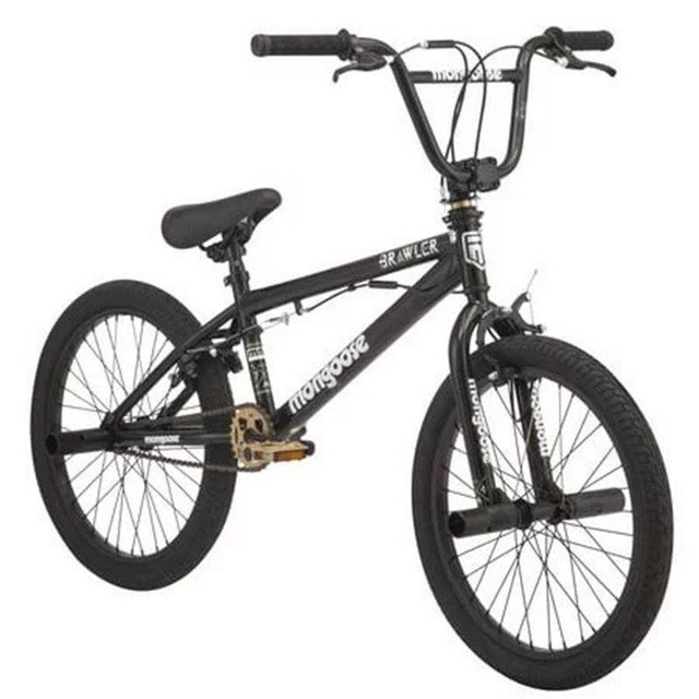 MONGOOSE 20" FREESTYLE BMX BIKE 04R0900WMA 555960887 Brawler Freestyle Bike 20" wheels black KID'S BOY'S in BMX in Markham / York Region