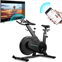 NEW HOME WORKOUT EXERCISE BIKE BLUETOOTH DIGITAL LCD 1024146