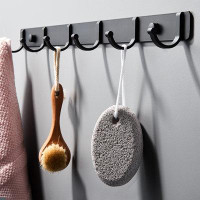 Rebrilliant Coat Hooks Wall Mounted 2 Packs Entryway Wall Coat Rack With 5 Hooks Heavy Duty Coat Hooks For Hanging Cloth