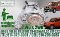 Transmission automatique AWD FWD Honda Element 2003 2004 2005 2006 2007 2008 2009 2010 2011 AWD 4X4 2WD FWD Auto