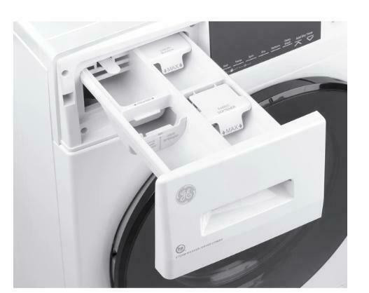GE 24inch All in One 2.8cuf Front Load Washer & Dryer Combo Vent Less (GFQ14ESSNWW). BRAND NEW. SUPER SALE $1399. NO TAX in Washers & Dryers in City of Toronto - Image 4