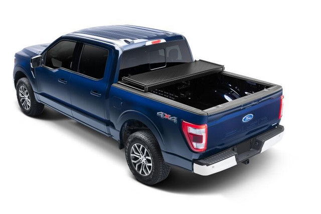 T-SERIES Hard Trifold Tonneau Cover | RAM F150 F250 Silverado Sierra Tundra Tacoma Nissan Frontier Ford Ranger Maverick in Other Parts & Accessories - Image 2