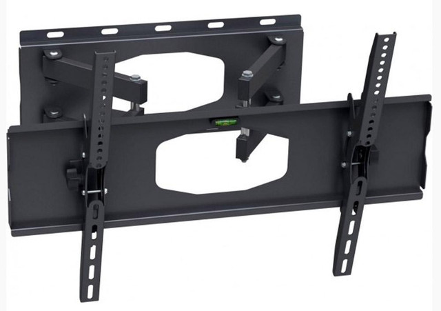Power Pro Audio® PPA-056B 32-Inch To 75-Inch Double Arm Full Motion TV Wall Mount in Video & TV Accessories