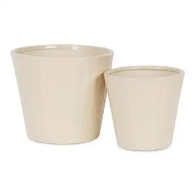 Ebern Designs Uljana Handmade Ceramic Pot Planter