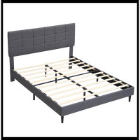 Ebern Designs Ognyan Upholstered Panel Bed