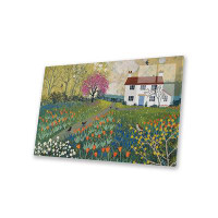 Red Barrel Studio Spring At Tulip Cottage by - Print