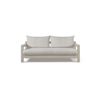 Andrew Martin Harlyn 71'' Wide Outdoor Loveseat with Cushions