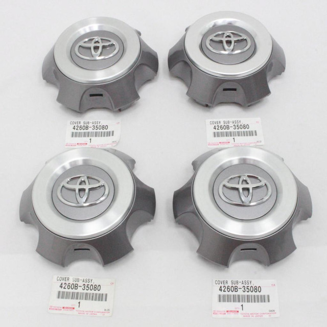 Toyota 4Runner FJ Cruiser Wheel Hub Center Cap Cover Set of 4 in Other Parts & Accessories