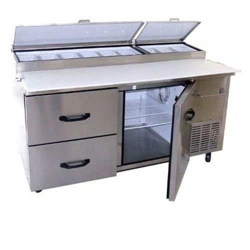 Pro Kold Single Door 2 Drawer 67 Pizza Prep Table in Other Business & Industrial - Image 2