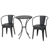 Dovecove Chillicothe Round 2 - Person Outdoor Dining Set
