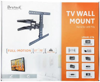 Brateck LPA40-576 37-70 LED/LCD Super Slim Full Motion TV Mount, TV up to 35kgs/77lbs