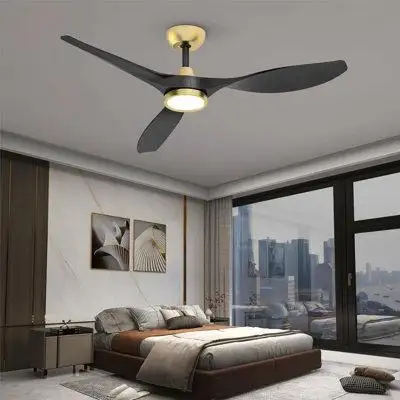 Orren Ellis Ceiling Fan With Light And Remote Control