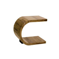 Porter Designs Ellipse Solid Wood C Table End Table