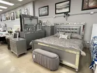 Bedroom set in Silver at discounted Price !!