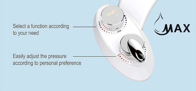 Toilet Bidet Dual Nozzle Hot and Cold in Plumbing, Sinks, Toilets & Showers - Image 4