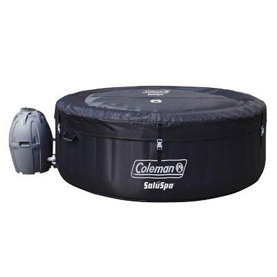 Coleman Coleman Saluspa 4 Person Inflatable Hot Tub Spa + 12 Filter Cartridge Refills in Hot Tubs & Pools