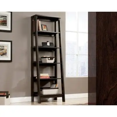 Sauder Trestle 5-Shelf Bookcase Jw