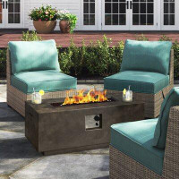 Sol 72 Outdoor™ Abigale Concrete Propane/Natural Gas Fire Pit Table