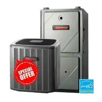 High Efficiency FURNACE - Air Conditioner - FREE installation - $0 down