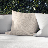 Longshore Tides STRINGS BEIGE Indoor|Outdoor Pillow By Longshore Tides