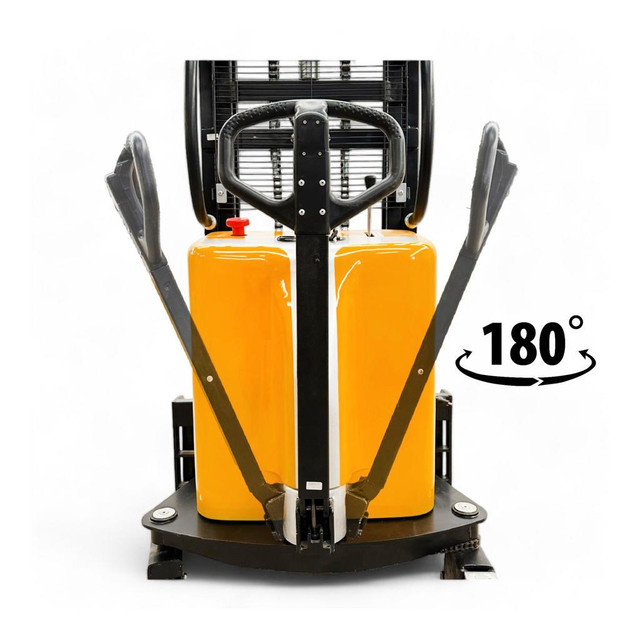 HOC EMS1520 SEMI ELECTRIC THIN LEG STACKER 1500 KG (3307 LBS) 78 CAPACITY + 3 YEAR WARRANTY + FREE SHIPPING in Power Tools - Image 3