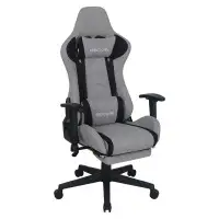The Twillery Co. Seaton Reclining Swiveling PC & Racing Game Chair with Massage Function