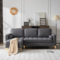 Winado 85.83'' Upholstered Modular Sofa Chaise