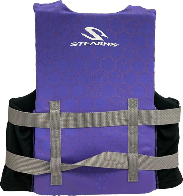 Stearns® Purple Hydroprene Type III PFD Floatation Life Jacket in Fishing, Camping & Outdoors - Image 4