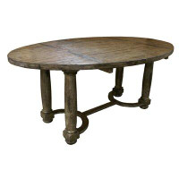 Regis Patrick Collection Farm Drop Leaf Solid Wood Dining Table